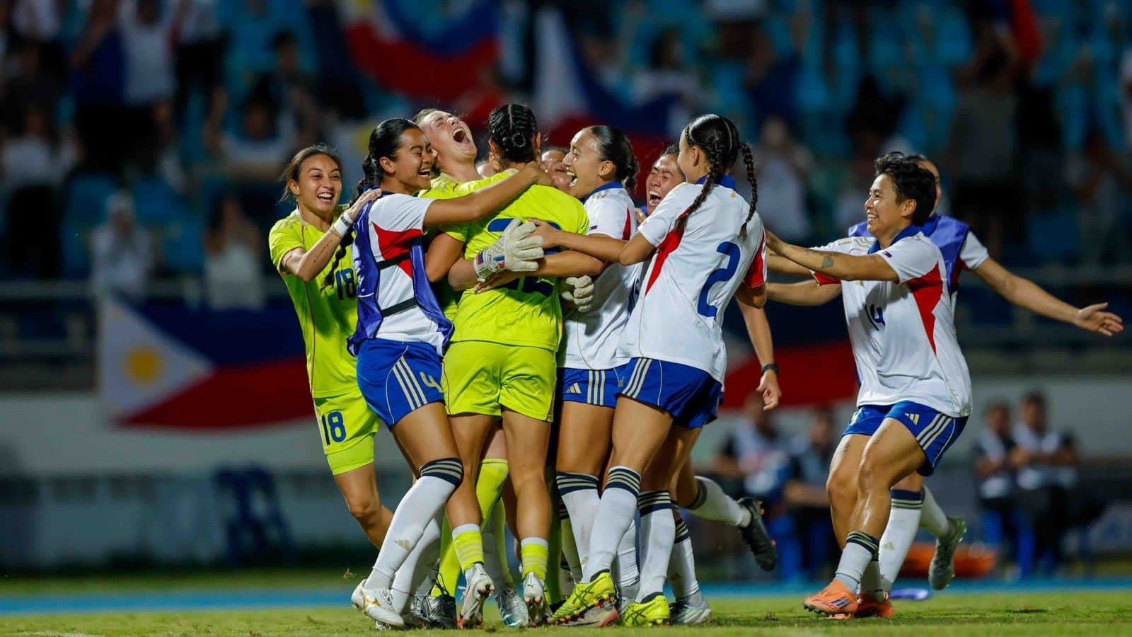Filipinas stun four-peat champion Vietnam for historic SEA Games gold in women